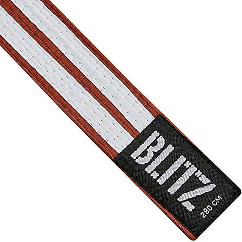 Blitz Double Stripe Colour Belt