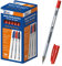 D'Art 79412 Kugelschreiber-Box, 1 mm, Rot, 50 Stück