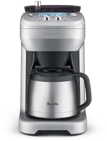 Breville BDC650BSS Grind Control Coffee Maker With Grinder, Brushed Stainless Steel, Thermal Carafe