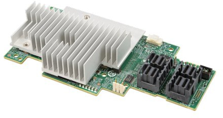 Intel RMS3AC160 – RAID-kontroll (SAS, SATA, PCI Express x8, 12 Gbit/s, lagringskontaktsmodul, sida, 2000 MB)