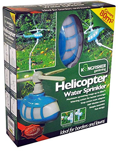 Kingfisher Helicopter Rotating Garden Water Sprinkler
