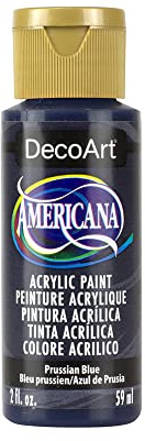 DecoArt Americana Acrylic Multi-Purpose Paint, Prussian Blue