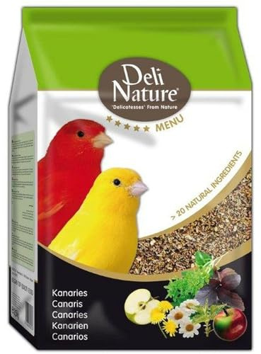 DELINATURE Mixtura para Canarios Menú 5, 2,5 kg, Pájaros