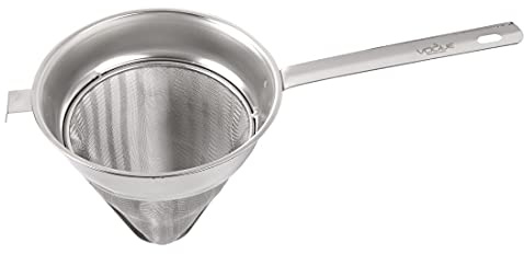 Vogue Chinois Strainer Sieve 203 mm/8 inch Diameter, Stainless Steel, Easy-Clean Design, E818