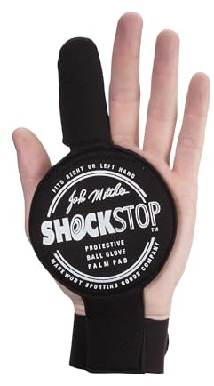 Markwort ShockStop Baseball Protective Ball Glove Palm Pad - Minimize Bone Bruises- Hand Protection - Adult
