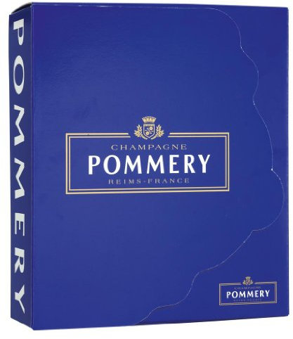 Pommery - Champagner und 2 Gläser - 0,75l