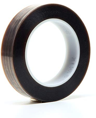 3M Filmklebeband, 5491, 25,4 mm x 33 m, 0,17 mm, Braun/Transparent (1-er Pack)