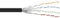 InLine 76499S Patchkabel Cat.6 S/FTP (PiMf), schwarz, AWG27, PVC, CU, 100m