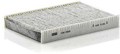 MANN-FILTER CUK 2945 Filtro aria cabina - Filtro Antipolline con Carbonio attivato - per Autovetture + veicoli commeriali
