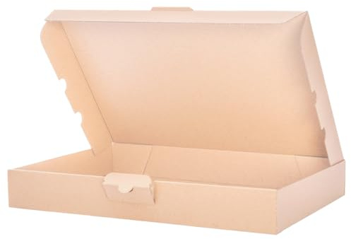 25 x Maxi Letter Boxes 350 x 250 x 50 mm Brown - Brand-Quality of Office King