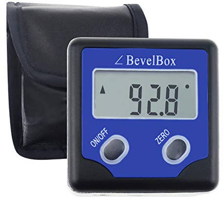 Indicatore Angolare Digitale, Goniometro Con Scatola Conica, Strumento Di Misurazione Dell’Angolo Impermeabile, Indicatore Angolare Magnetico, Goniometro Digitale Portatile,