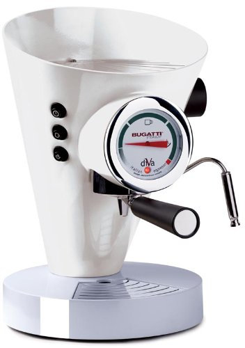 Bugatti Diva - Macchina Espresso Bianco