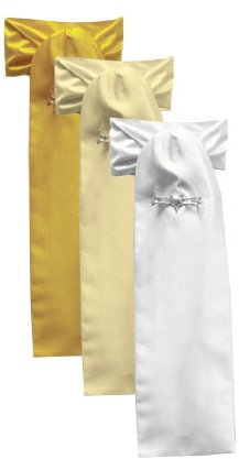 Equetech Einfaches Plastron, Jacquard weiß Regular