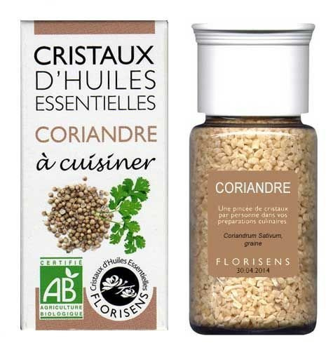 Les Encens Du Monde - Cristaux d'huiles essentielles coriandre - 10 g