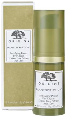 Origins Plantscription Power Anti-Aging Eye Cream | Reduziert sichtbar feine Linien und Krähenfüße | Mit Peptiden, 15 ml