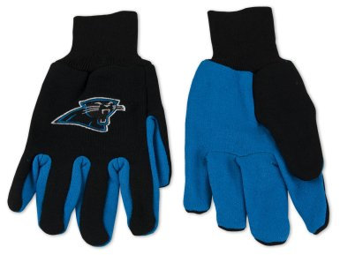WinCraft Carolina Panthers zweifarbige Handschuhe