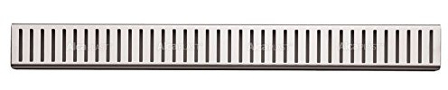 Exklusiv duschränna golvdränering i rostfritt stål – APZ1 från Alcaplast – DN-50 – 700 mm (Pure)