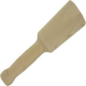 Stella Bianca Martello Mazzuolo in Legno di Faggio, 240x70 mm, 340 grammi, Colore Natura
