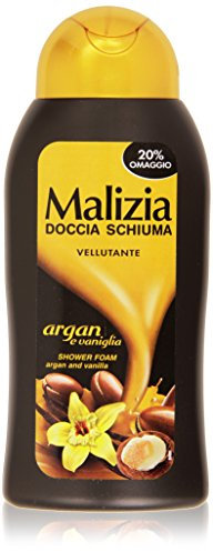 Malizia Duschschaum, für samtige Haut, Argan und Vanille, 300 ml