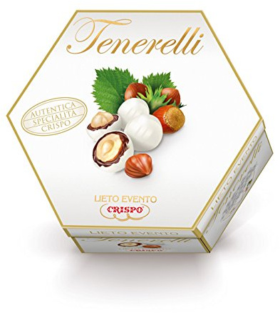 CONFETTI CRISPO | Monoimbustato Lieto Evento | TENERELLI BIANCHI | 500 gr
