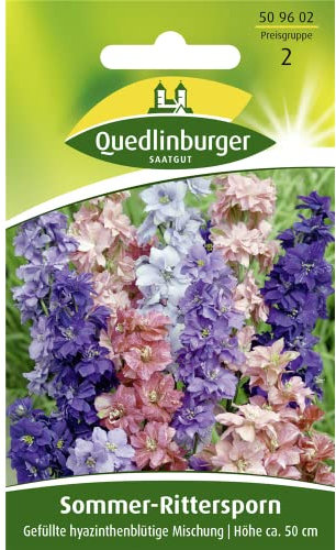 Sommer-Rittersporn, Gefüllte hyazinthenblühende Mischung