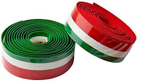 Cinelli – Conjunto de Corcho Cinta de Manillar, Unisex, Bandera Italiana