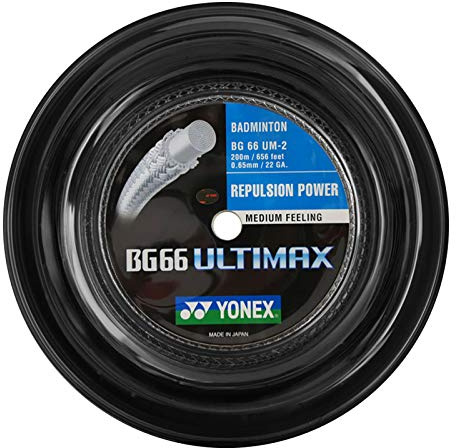 YONEX BG66 Ultimax Badminton String - 200m Reel