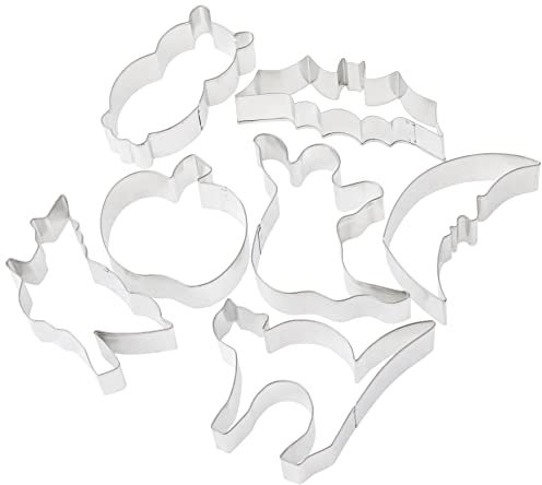 Ibili 723700 - Set 7 cortapastas estañados Halloween (6,5..10 cm)