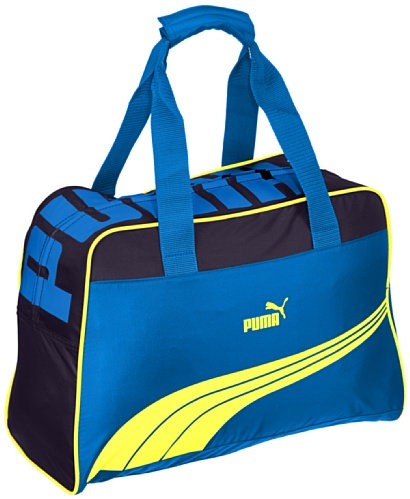 PUMA Henkeltasche Sole Grip Bag, Victoria Blue-New Navy-Buttercup, 44 x 31 x 20 cm