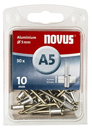 Steinel, 045-0027, Rivetti Un 5X10 alluminio 30 St