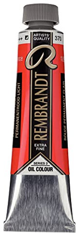 Rembrandt Ölfarbe Tube 40 ml Permanentrot hell 370 (01053702)