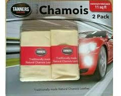 Tanners Tradition, panno di camoscio di qualità standard britannica, largo, confezione da 2