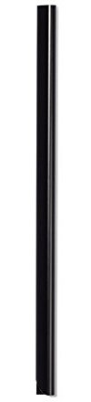 Durable Klemmschiene A4, für circa 30 Blatt, Packung à 100 Stück, schwarz, 290001