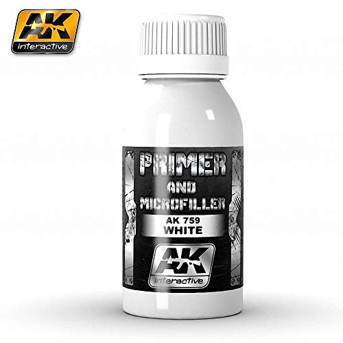 (AK00759) - AK Interactive White Primer Microfiller 100ml