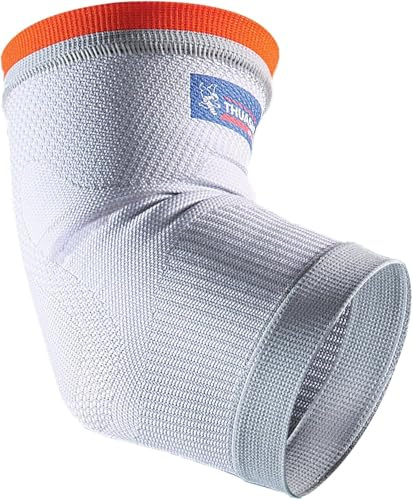 Thuasne Sport - Coudière de Maintien - Tennis Elbow, Tendinite du Coude - Compression sur l'Articulation - Tissu Élastique - Indice de maintien 1/3 - Dispositif Médical CE - Taille M