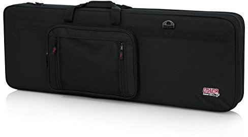 Gator Cases Leichter Polyfoam Gitarrenkoffer für Stratocaster und Telecaster Style E-Gitarren (GL-Electric), Schwarz