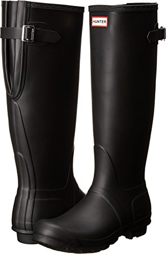 Hunter Original Adjust, Damen Langschaftstiefel, ungefüttert, Schwarz, 39 EU