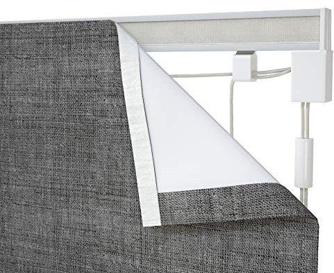 Speedy Products 120cm CBA Corded Roman Blind Kit silver