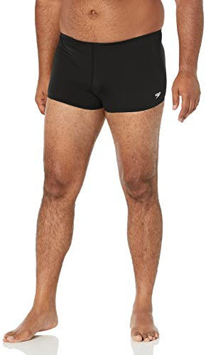 Speedo Men's Swimsuit Square Leg Endurance+ Solid