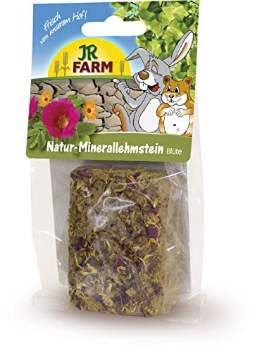 JR FARM Natur-Minerallehmstein Blüte 100 g