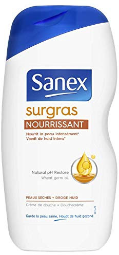 Sanex Surgras Gel Douche Nourrissant 500 ml Lot de 3