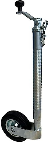 AB Tools 48mm Ribbed Jockey Wheel for Trailer SUPER HEAVY DUTY