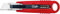 WEDO Safety-Cutter Standard, Klinge: 18 mm, rot/schwarz