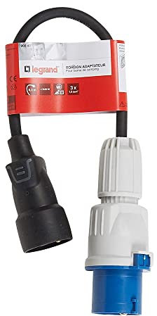 Legrand LEG90040 Zwischenstecker auf Verlängerung, FR