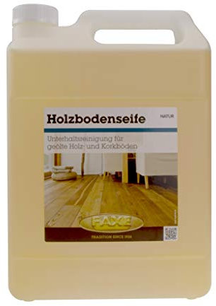 Fax Sapone per pavimenti in legno naturale, 5 Litri