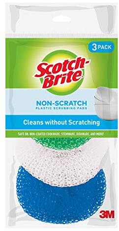 3m Scotch-Brite Multi-Purpose Plastic Scrubbing Pads 215FW