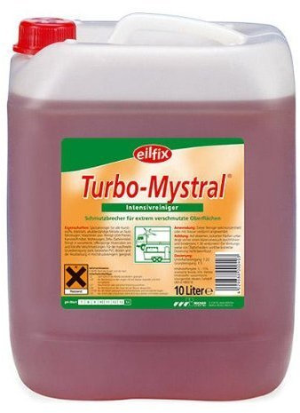 10 ltr. Turbo-Mystral Intensivreiniger Schmutzbrecher auch für Hochdruckreiniger geeignet
