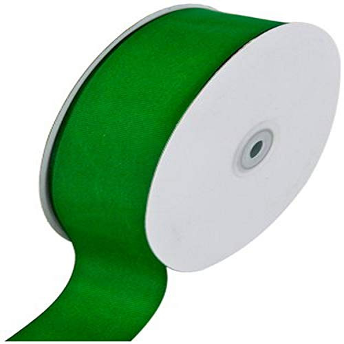 Creative Ideas Solid Grosgrain Ribbon, 1-1/2-Inch by 50-Yard, Emerald Green