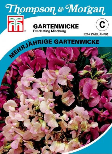 Thompson & Morgan AGT08294 Gartenwicke Everlasting Mischung (Gartenwickensamen)