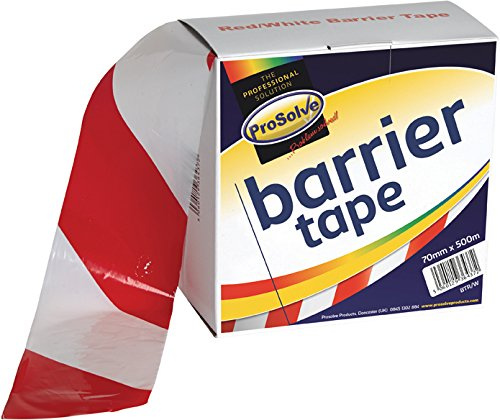 Prosolve BTR/W Barrier Tape, Red/White